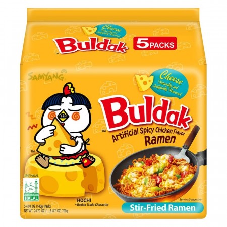 Samyang Buldak Ramen Hot Chicken Cheese 5pk