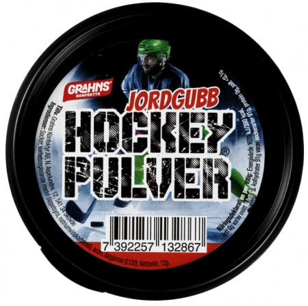 Hockey pulver jordbær