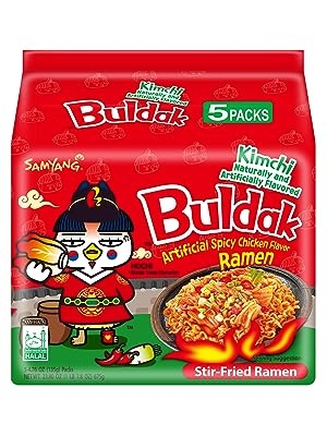 Samyang Ramen Hot Chicken Kimchi 5pk